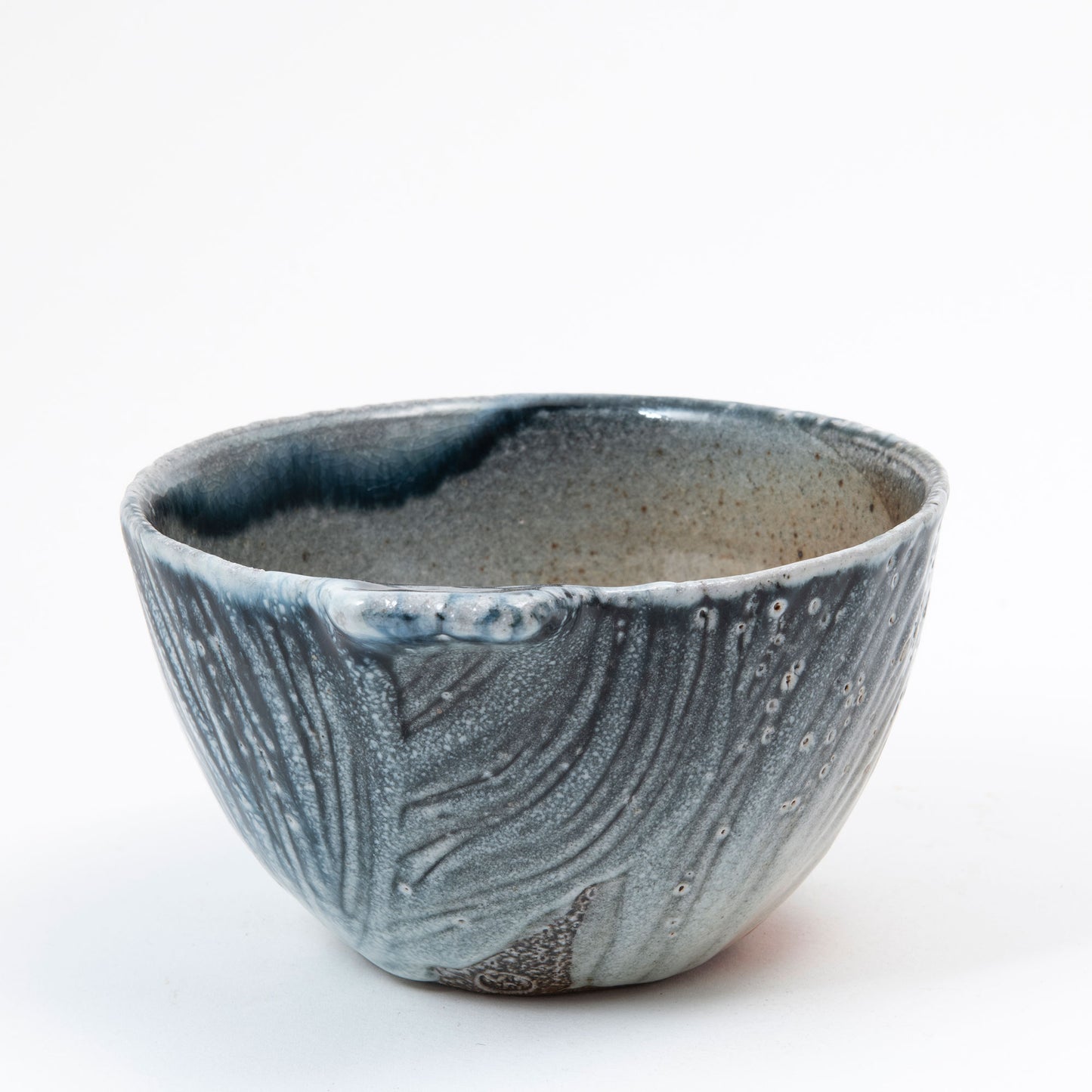 Faceted Bowl With Lug