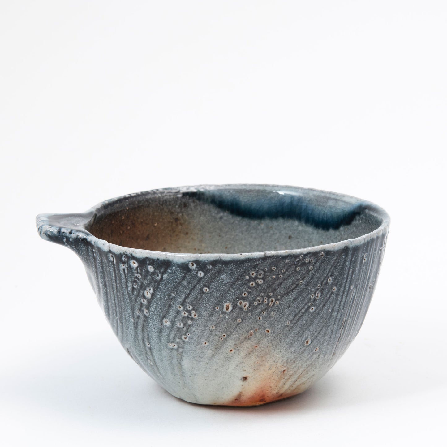 Faceted Bowl With Lug