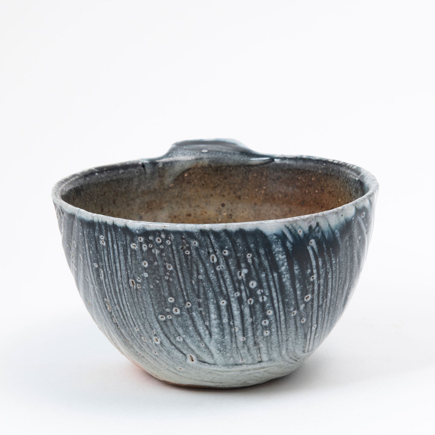 Faceted Bowl With Lug