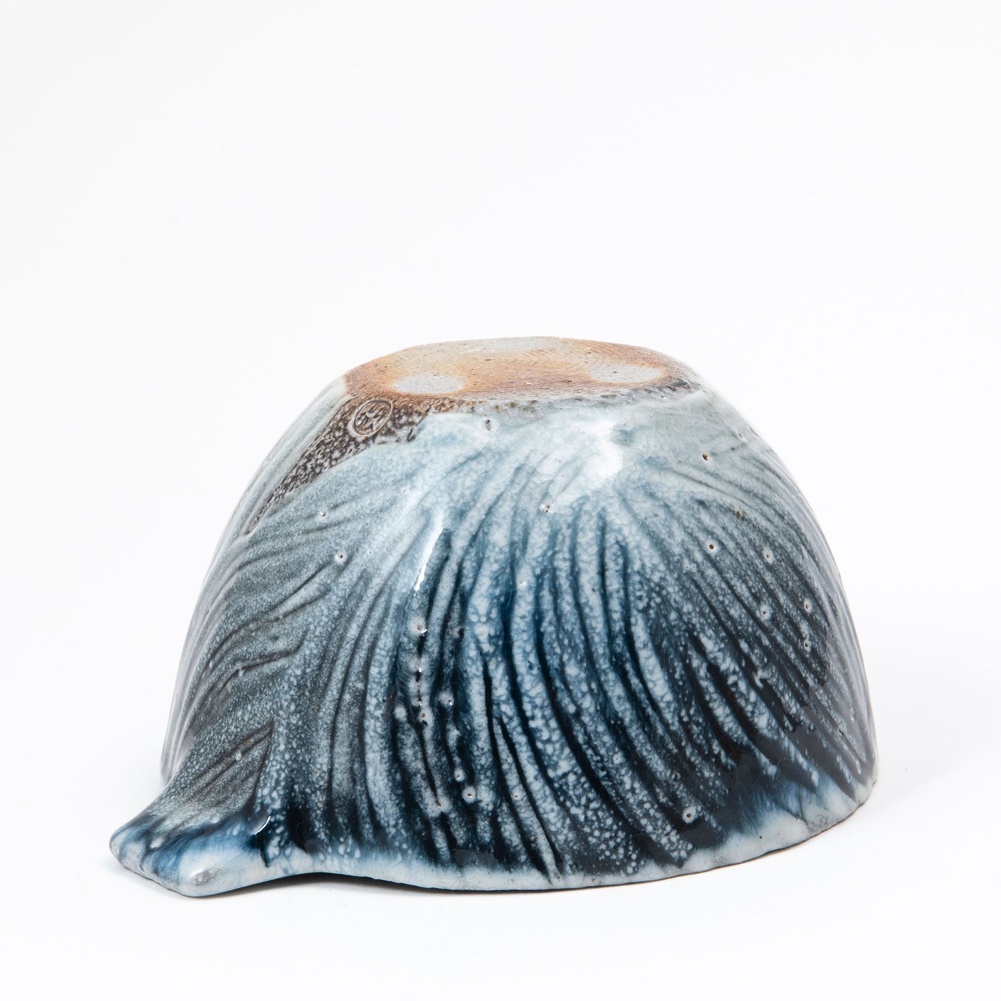 Faceted Bowl With Lug
