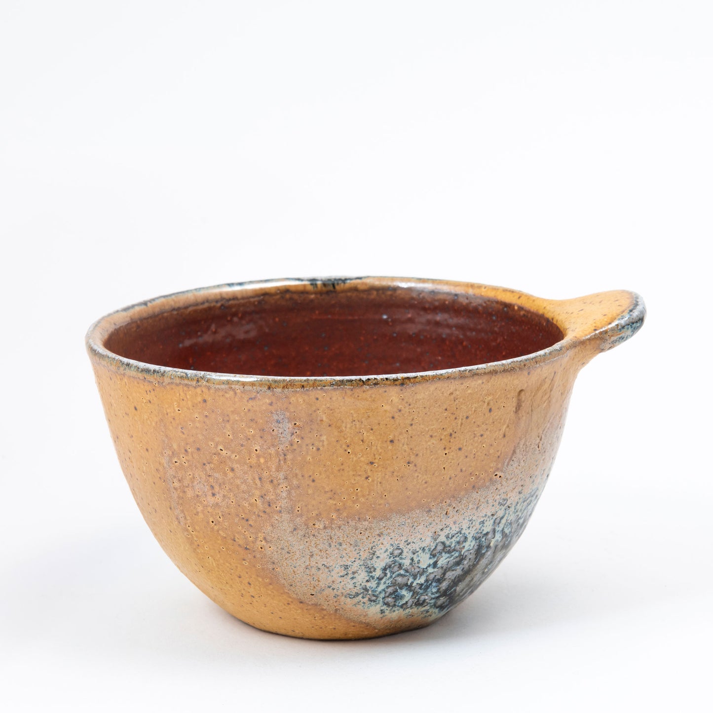 Faceted Bowl With Lug