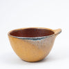 Set of Two Faceted Bowls With Lugs
