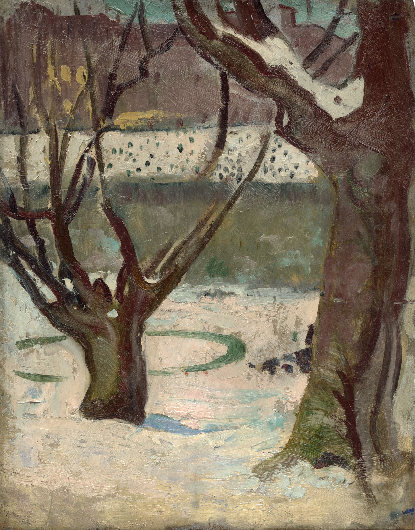 Trees in the Snow