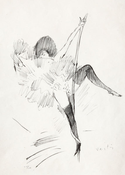 Marcel Vertes Untitled – Goldmark