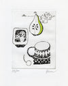 Pear with Mug in a Landscape