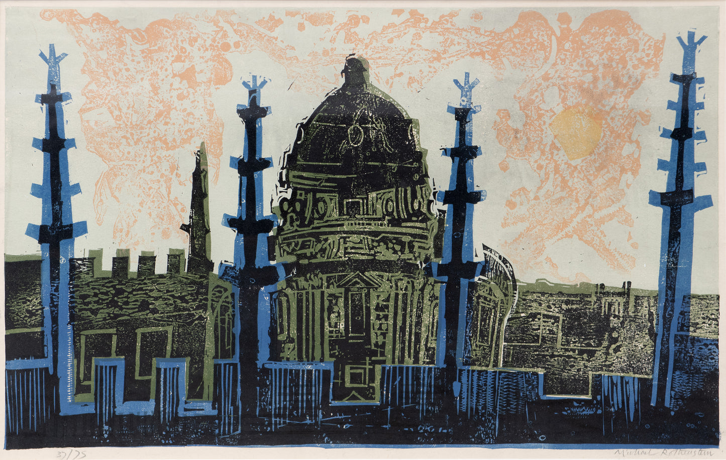 Radcliffe from the Old Bodleian