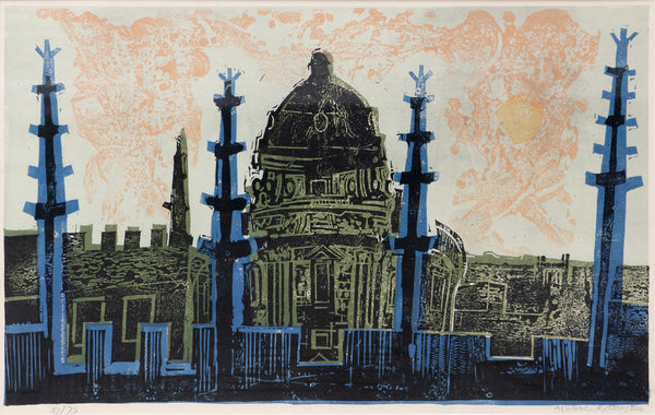 Radcliffe from the Old Bodleian