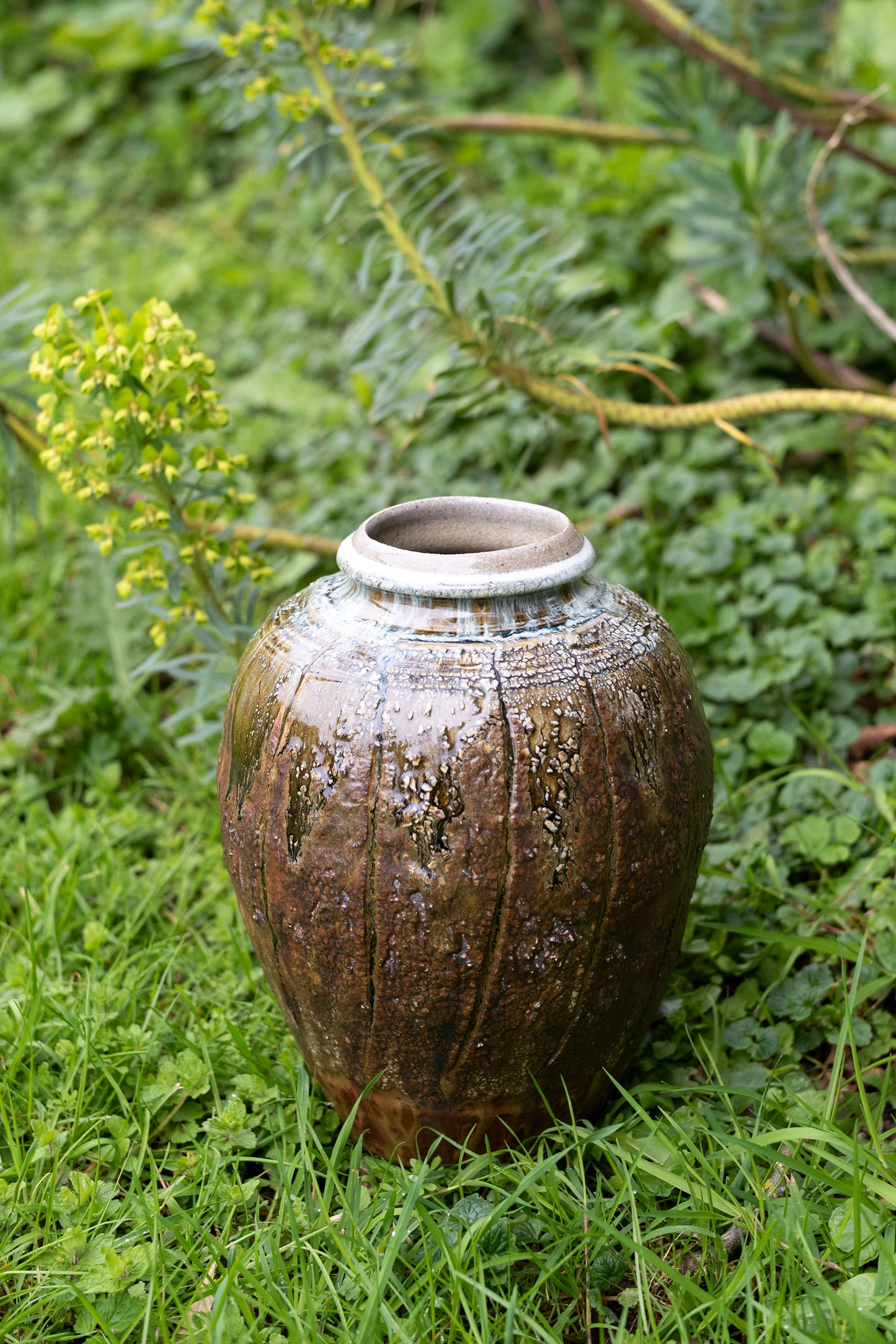 Large Textured Pot