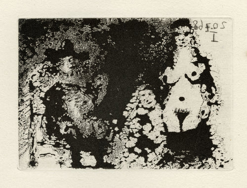 Homme à la Pipe Assis, Maja et Célestine