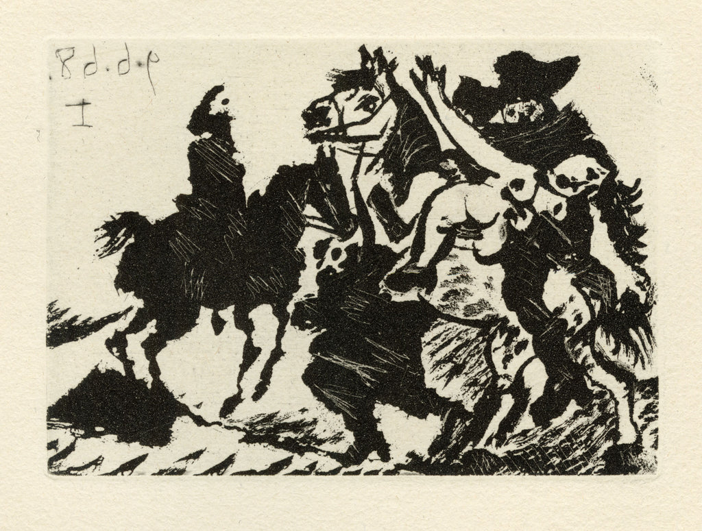 Reitre Enlevant une Femme pour le Compte d'un Cavalier