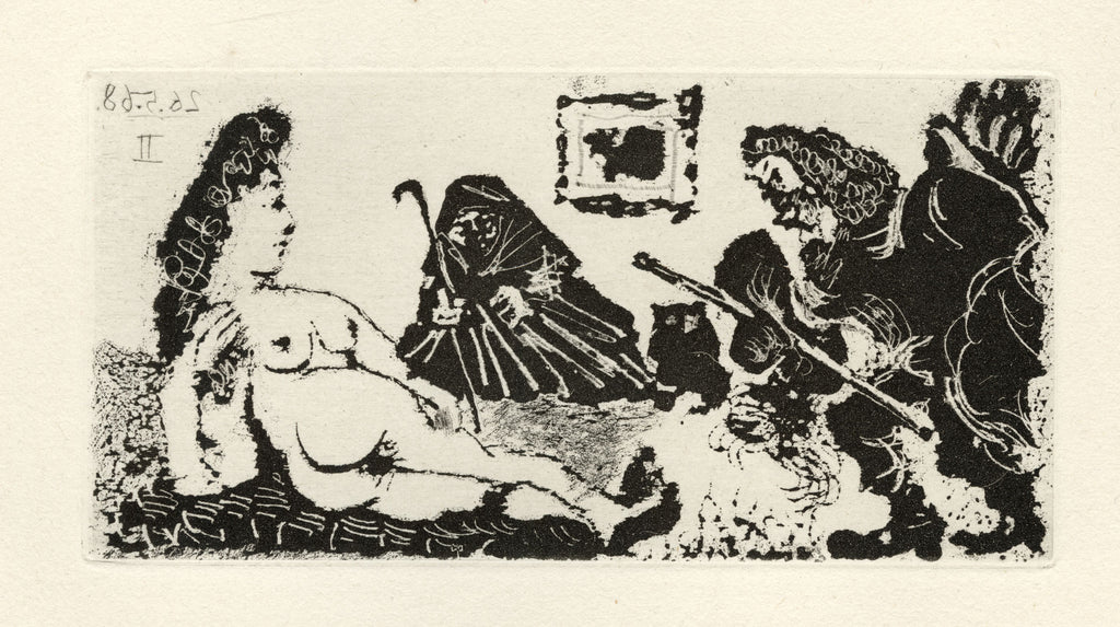 Vieux Beau Saluant Trés Bas une Pupille de la Célestine