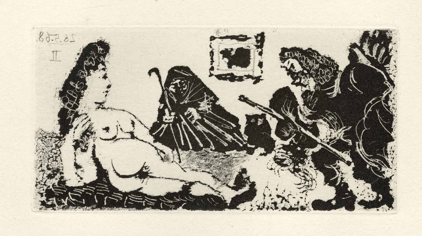 Vieux Beau Saluant Trés Bas une Pupille de la Célestine