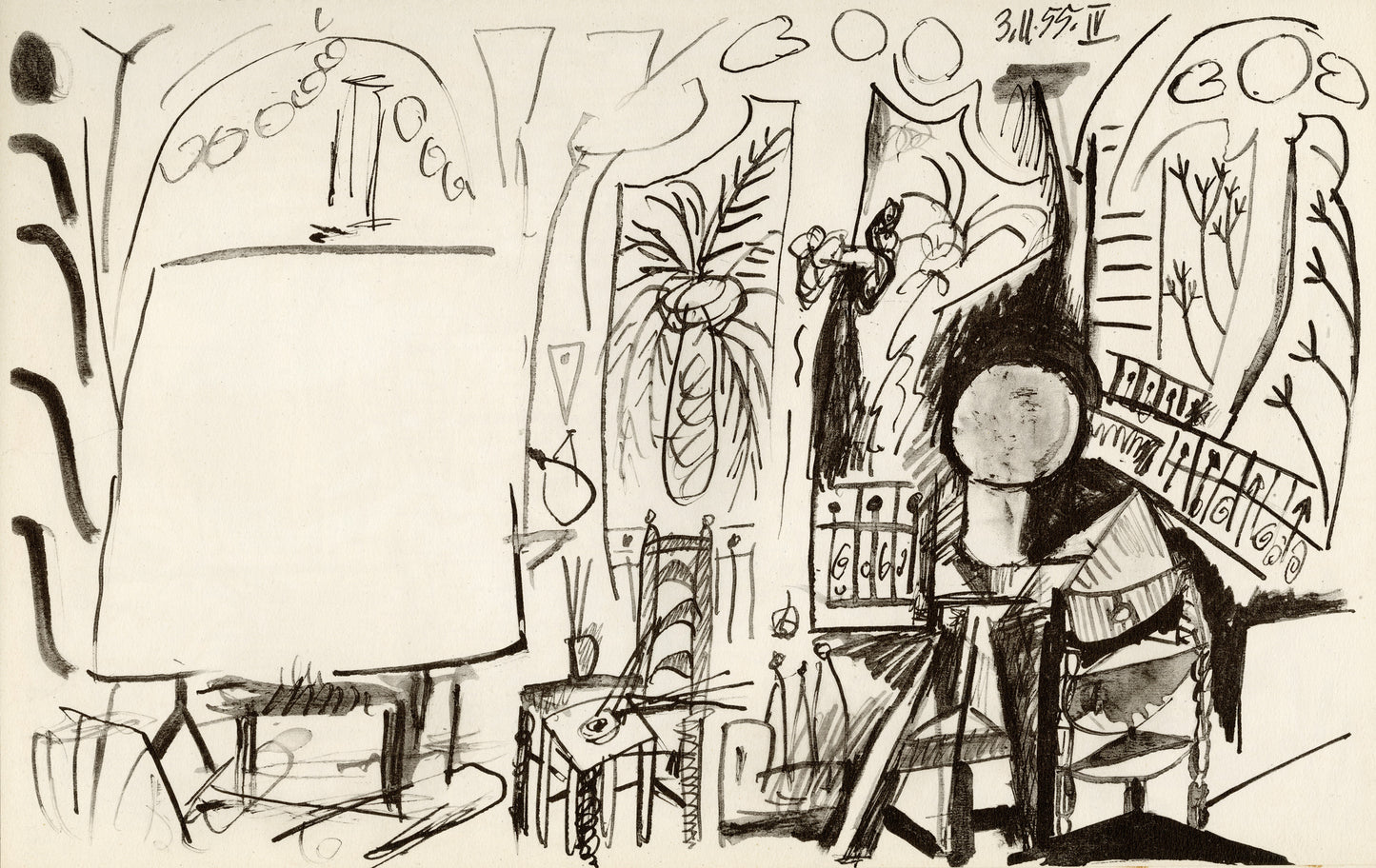 Atelier "La Californie", Cannes 3.11.55 IV