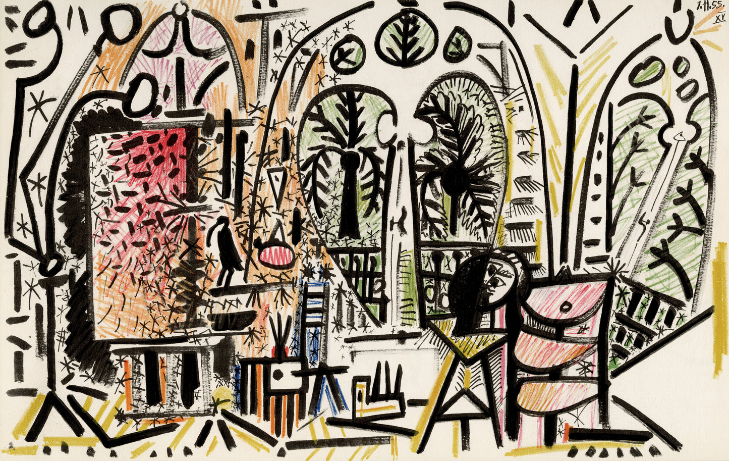 Atelier "La Californie", Cannes 1.11.55 XV