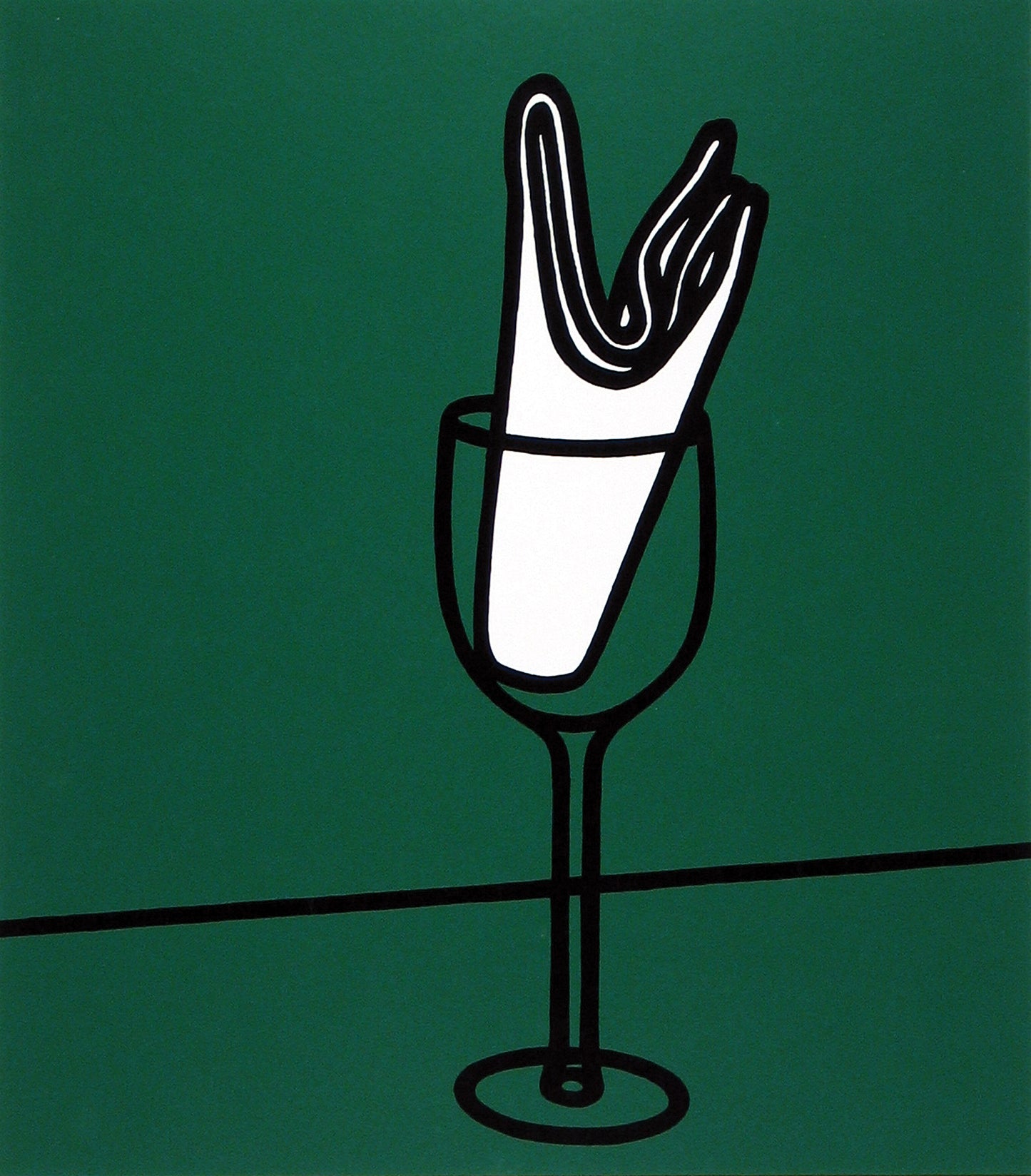 Her handkerchief swept me along the Rhine