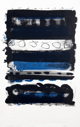 Blue and Black Stripes: 1958