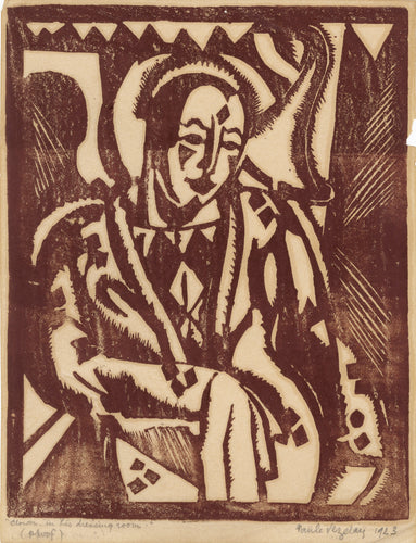 Clown in his Dressing Room