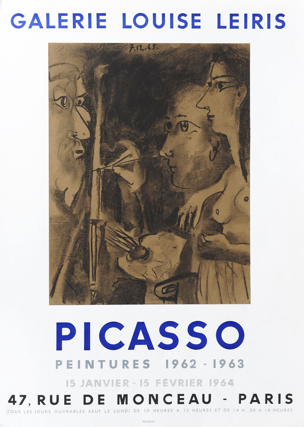 Picasso, Peintures 1962-1963