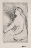 Femme Nue, (Baigneuse Assise)