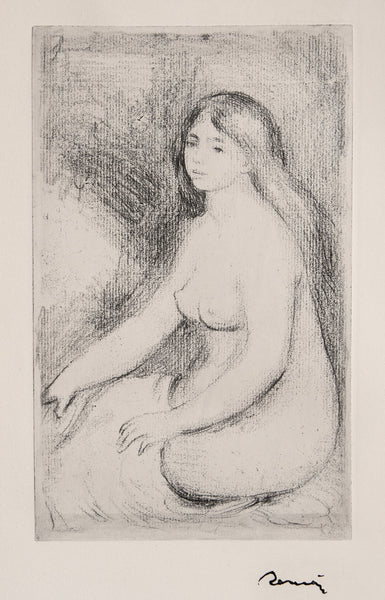 Femme Nue, (Baigneuse Assise)