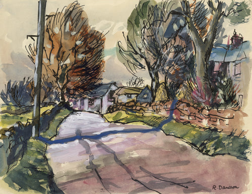 Pink Road to the Village