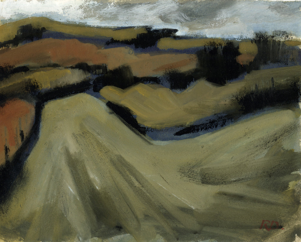 Stormy Sky Across the Fields I