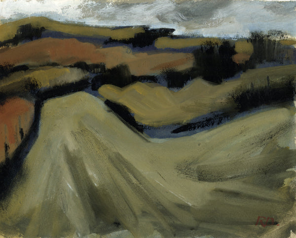 Stormy Sky Across the Fields I