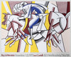 'The Red Horseman', Leo Castelli Poster, 1975