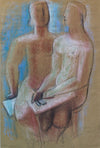 Study for Sculpture (Two - Figures)