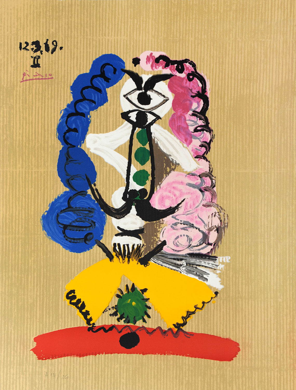 Pablo Picasso Portrait Imaginaire - 12.3.69. II – Goldmark