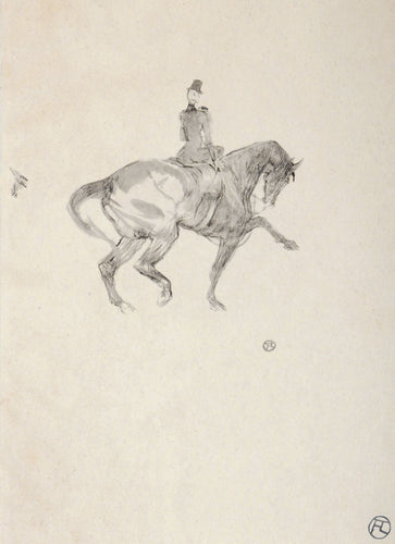 Écuyère de Haute École. - Le Passage