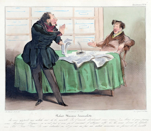 Robert Macaire the Journalist