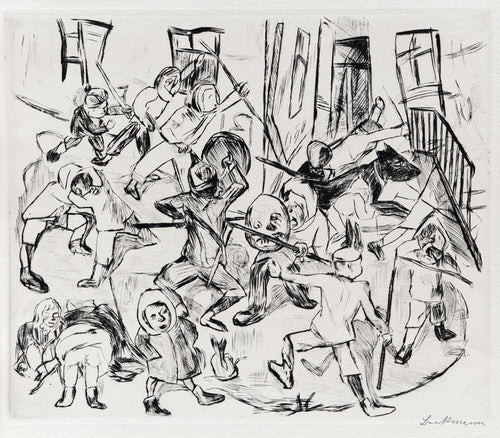 Playing Children, Broad Format