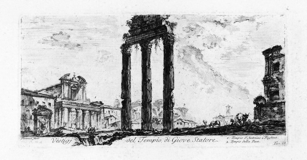 Ruins of the Temple of Jupiter Stator (Jupiter the Supporter)