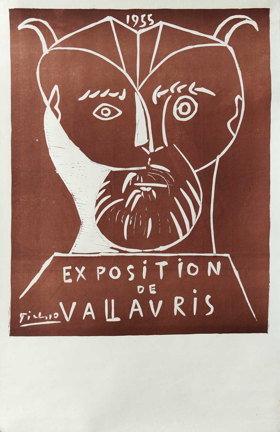 1955. Exposition Vallauris