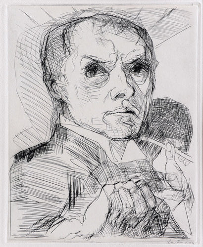Self-Portrait with Stylus
