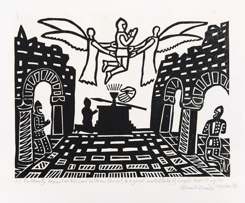 Suddenly departed his soul to Jesus Christ