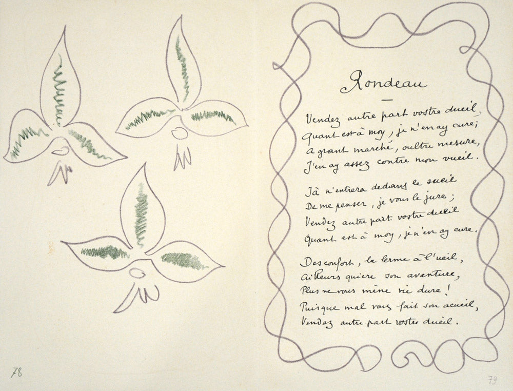 Henri Matisse Poèmes - Charles D'Orléans – Goldmark