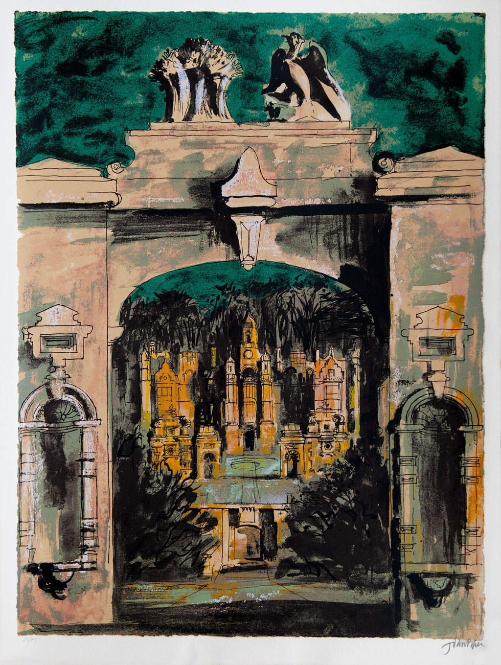 Harlaxton through the Gate