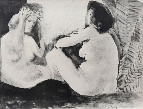 Deux femmes nues,1943