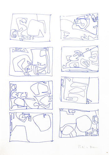 Eight Drawings for Paintings: 1976