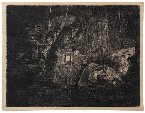 The Adoration of the Shepherds: A night piece