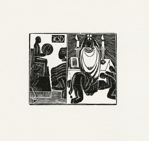 (i) Mammon and Worshippers (ii) Elevation of the Host