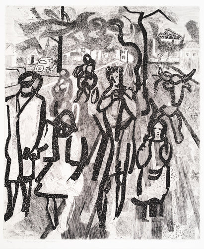 Children Going Out to the Fields