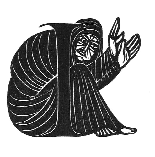 Initial I with Witch