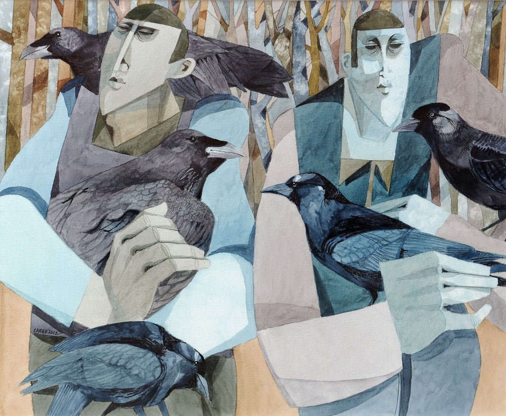 Cro2 Artist George Large Crow Men – Goldmark