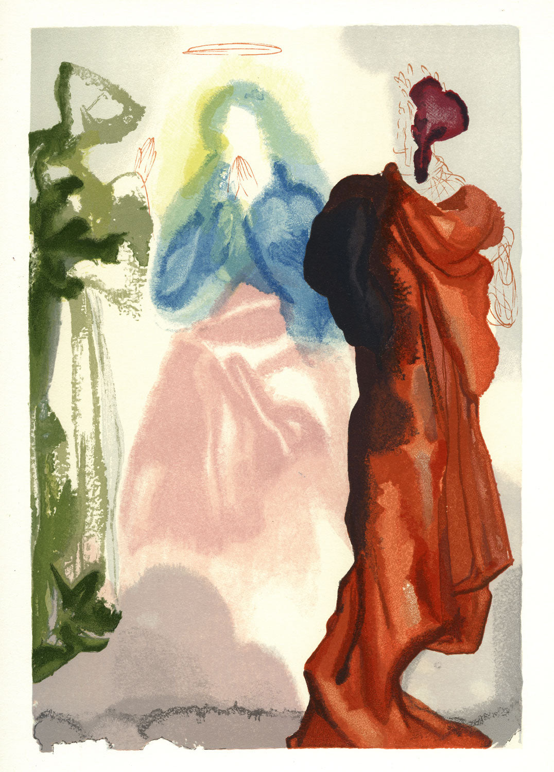 Salvador Dali リトグラフ 40/100 Salvador Dali リトグラフ 40/100 Salvador Dali Lithograph Limited