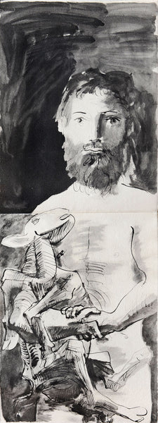 Pablo Picasso Etude pour L'homme au mouton, 1943 – Goldmark