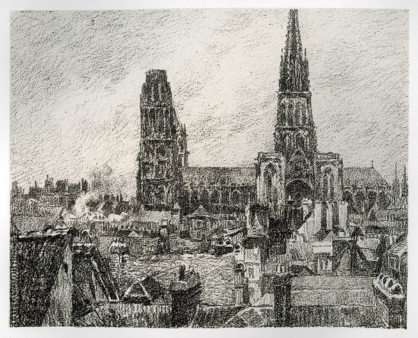 Camille Pissarro Le Vieux Quartier de Rouen – Goldmark