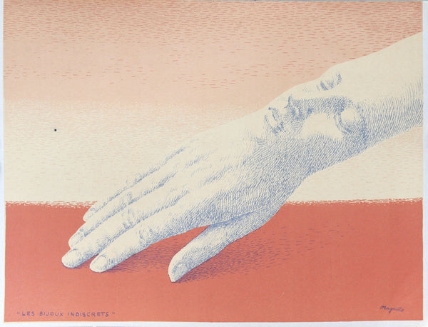 René Magritte Untitled (Les bijoux indiscrets) – Goldmark